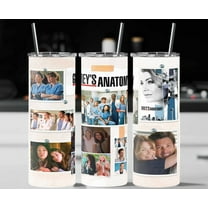 20oz Stainless Steel Tumbler with greys anatomy