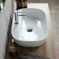 thumbnail image 4 of Nameeks Scarabeo 1802-One Hole Scarabeo Glam 23" Rectangular Ceramic Vessel Bathroom Sink, 4 of 4