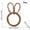 Multi, variant on MRLESS Hand Woven Bunny Rattan Wreath Frame Diy Garland Frame Easter Decor Home Hanging Accessory Shop Window Wreath Decor Decorative Wreath Decor