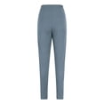 thumbnail image 5 of felwors Fleece Lined Leggings Women Thick Soft High Waisted Black Tummy Control Thermal Warm Velvet Pants for Winter (Sky Blue, L), 5 of 5
