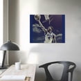 thumbnail image 4 of Orinice  Basketball Star Anthony Edwards Minimalist Style Poster Art Picture Print Modern Family Office Posters. Unframe 16x12in, 4 of 6