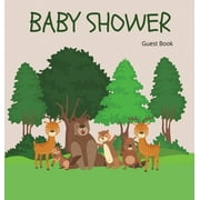 LULU AND BELL Woodland Baby Shower Guest Book (Hardcover): Baby shower guest book, celebrations decor, memory book, baby shower guest book, celebration message log book, celebration guestbook, celebration parties,