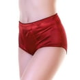 thumbnail image 2 of Angelina Classic High-Waist Satin Briefs with Pocket (6-Pack), 2 of 7