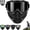 Black, variant on Detachable Full Face Goggle Mask for Grass Cutting Landscaping - Anti-Fog Grass Cutting Goggles Mask for Yard Work (Colored)