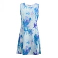 thumbnail image 2 of Amazhiyu Womens Summer Casual Dresses Sleeveless Crew Neck Short Dress Tie Dye Tank Sundress, 2 of 8