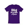 thumbnail image 6 of Promoted to Big Brother Again Sibling Gift for Men Boys Kids T-Shirt Funny Big Brother To Be Birthday Holiday Presents Tshirt, 6 of 10