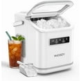 thumbnail image 6 of Countertop Ice Maker with Handle, Ice in 6Mins, 26 lbs/Day, Portable Ice Maker Machine with Self-Cleaning for Apartment/Under Cabinet/Kitchen/Office/Camping/RV/Home Bar（White）, 6 of 8