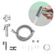 thumbnail image 4 of Cabezal rociador de bidé, rociador de bidé de acero inoxidable, accesorio para inodoro, accesorios de baño, eficiencia óptima, 4 of 5