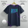 thumbnail image 3 of Boys' Husky Fortnite Victory Royale Gradient Logo  Graphic Tee Navy Blue Small, 3 of 8