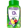 Vitafusion Vitamin D3 2000 IU Gummy Vitamins for Adults Dietary Supplement Peach, Blackberry & Strawberry Flavors 150 Ea
