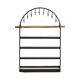 thumbnail image 1 of Organizador de joyas, soporte colgante, almacenamiento multiusos, regalo para mujeres y niñas, pendientes negro, 1 of 9