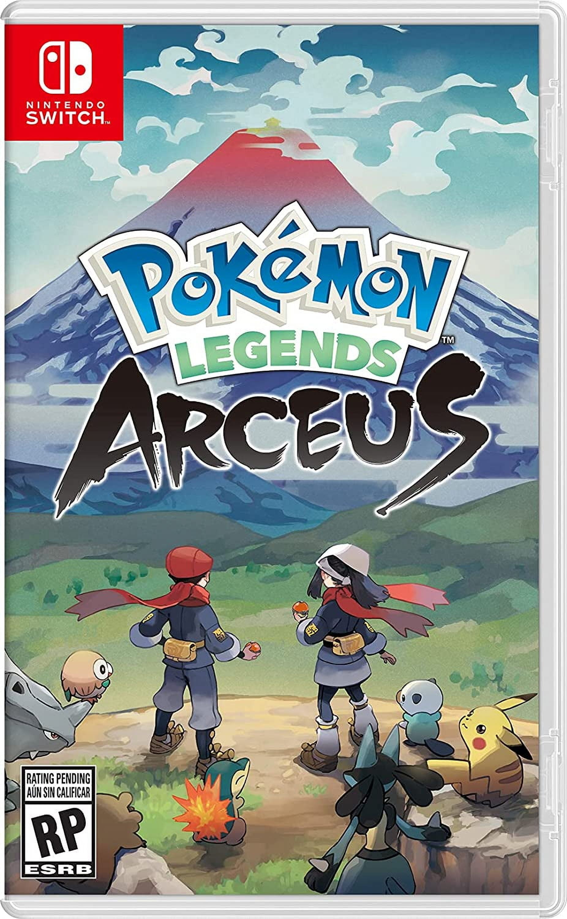 Nintendo Pokemon Legends: Arceus and Minecraft - Two Pack Bundle