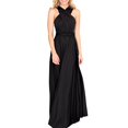 thumbnail image 1 of OBEEII Robe de Demoiselle d'Honneur pour Femmes Robe Infinie Mariage Convertible Robe Multi-Positions Robe Longue Torsadée Élégante Cocktail Soirée Bal Noir Grand, 1 of 4