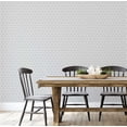 thumbnail image 4 of S4Sassy Geometric Knot Pattern Wallpaper Gray Walls Covering, 25" x 120" Self-Adhesive Vinyl Wall Paper, Decorative Wallwrap, Easy DIY Wall Covering For Bedroom, Living Room, Living Space, 4 of 9