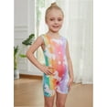 thumbnail image 2 of Gymnastics Leotards for Toddler Girls Gym Suits Dance Leotard Sparkly Rainbow Unicorn Butterfly Diamond Biketard, 2 of 6