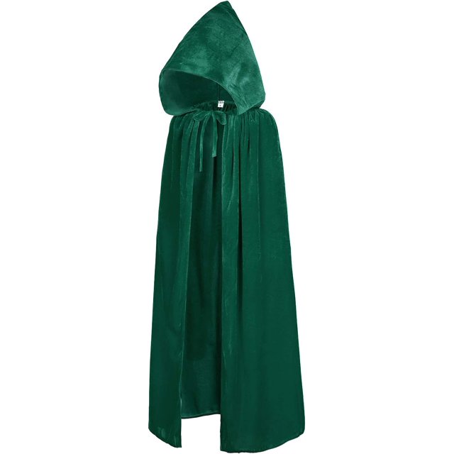 Aricy Capa con capucha para niños para Navidad, Halloween, juego de rol, disfraz de cosplay