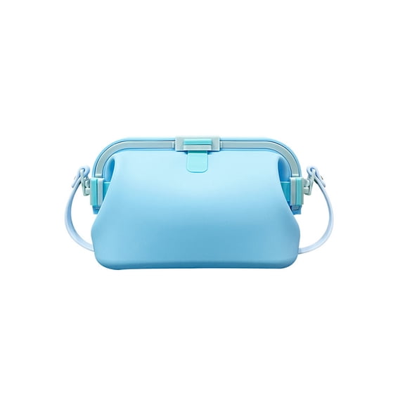 Women Silicone Handbag, Jellybean Bag, Foldable Silicone Tote for Beach Vacation