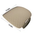 thumbnail image 3 of Home Textile Products Stylish Linen Car Square Monolithic Perfect For Enhancing Interior Texture And Comfort, 3 of 7