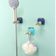 thumbnail image 3 of Bewildely Soporte de cabezal de ducha montado en la pared sin perforaciones Ángulo antideslizante de alta resistencia Soporte de cabezal de ducha Juegos de accesorios de baño Amarillo Bewildely HA066799-01, 3 of 6