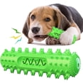 thumbnail image 1 of Dog Toys for Aggressive Chewers Indestructible Tough Dog Chew Toys for Large Dogs Squeaky Dog Toys Green -, 1 of 4