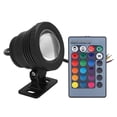 thumbnail image 3 of 10W RGB LED Pond Light IP68 Waterproof Underwater Pond Lights Outdoor Landscape Light With Remote Control For Landscape Fish  Pond Swimming Fountain Garden, 3 of 8