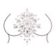 thumbnail image 1 of Pegatina de resina brillante en forma de flor para el pecho, pegatina de diamante de cristal, pegatina de diamante acrílico para el pecho, tatuaje, decoración de diamantes, pegatina de, 1 of 6