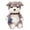 Plush toy - B, variant on 11.81 Inch Cute Dog Stuffed Animal Plush Toy, Soft Puppy Plush Doll with Collar, Adorable Stuffed Dog Pillow, Birthday Graduation Gift for Friends