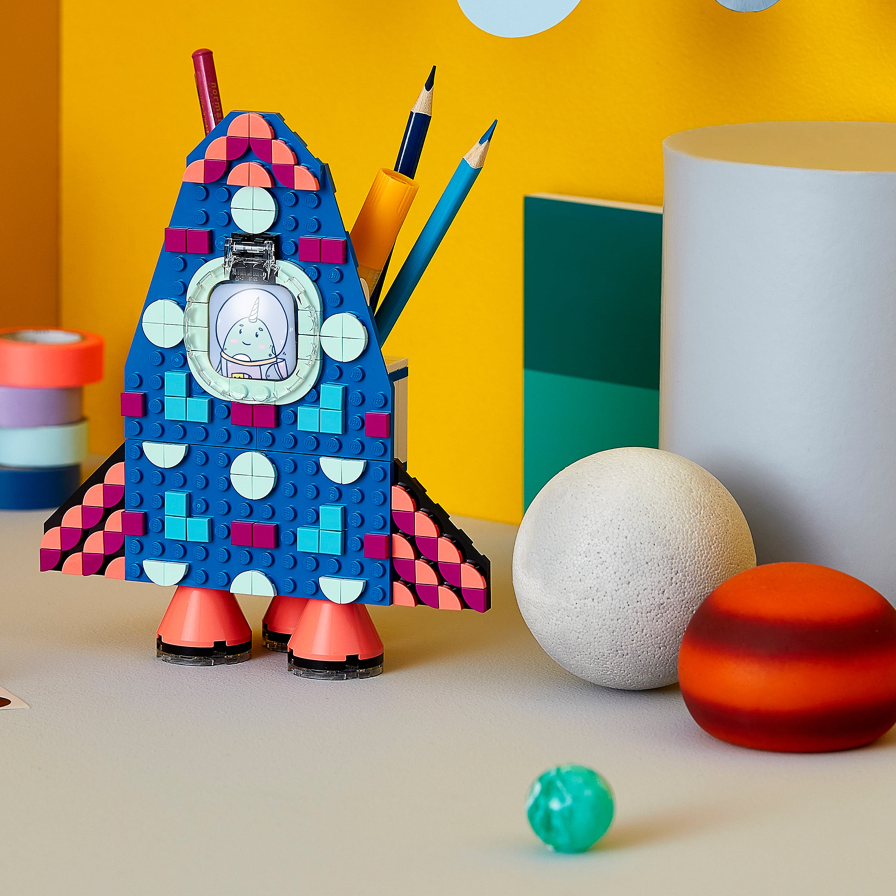 Lego dots pencil holder gift: How to claim the kids back to school freebee