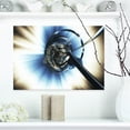 thumbnail image 1 of Fractal 3D Tangle in Middle - Abstract Canvas Art Print, 1 of 3