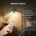 thumbnail image 6 of Rechargeable Picture Lights for Wall, 12 RGB Colors & Dimmable Frame Lights, Wireless Magnetic Poster Light with Timer & Remote Control, for Art Display, Photos, Wall Decor, 3 Pack, 6 of 9