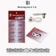 thumbnail image 4 of Eslabones maestros de cadena de bicicleta Conector de unión de cadena Accesorios de bicicleta Enlace rápido 6S 7S 8S, 4 of 9