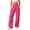 31Hot Pink180, variant on High Waist Comfort Knit Joggers Pants For Women Relaxed Fit Casual Trousers Outdoor Activities Comfortable Slacks