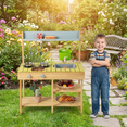 thumbnail image 5 of Redsmile Play Kitchen,Wooden Kids Kitchen Playset with Stove Top,Pretend Play Toy Kitchen Gift for Girls Boys Ages 3-10,Multicolor, 5 of 10