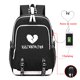thumbnail image 1 of American Hip Hop Singer XXXTentacion Mochila USB Luminosa Carga Bolsa De La Escuela Viaje Ordenador huangjie unisex, 1 of 2
