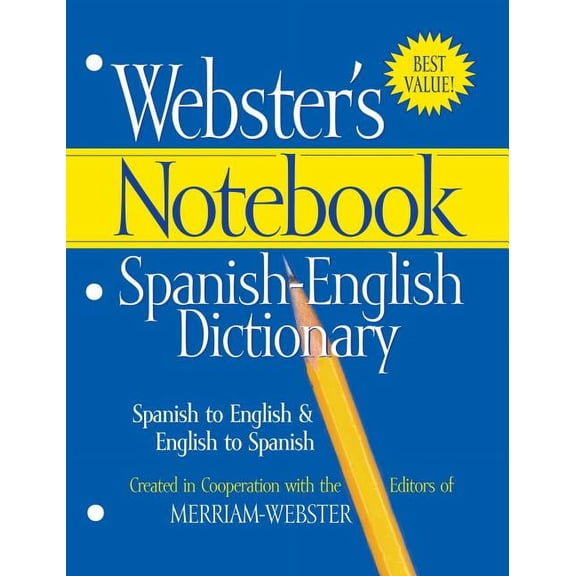 Webster's Notebook Spanish-English Dictionary (Paperback)