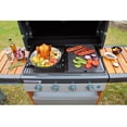 thumbnail image 3 of Rejilla para pollo con lata de cerveza, parrilla de acero inoxidable, parrilla para barbacoa, parrilla vertical, cesta de verduras, sartén redonda grande, 3 of 5
