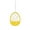 Yellow, variant on Easter Decoration Pendant - Wooden Hollow Egg Plaque With Bunny & Butterfly, 2D Flat Design For Easter, Weddings, Anniversaries, Home Decor, Schools, Offices, Hangings, Labels,