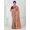 Brandy Rose, variant on Floral Embroidery And Sequins Work Contrast Border Pure Dola Viscose Silk Saree With Tassels Pallu – Turkish Rose