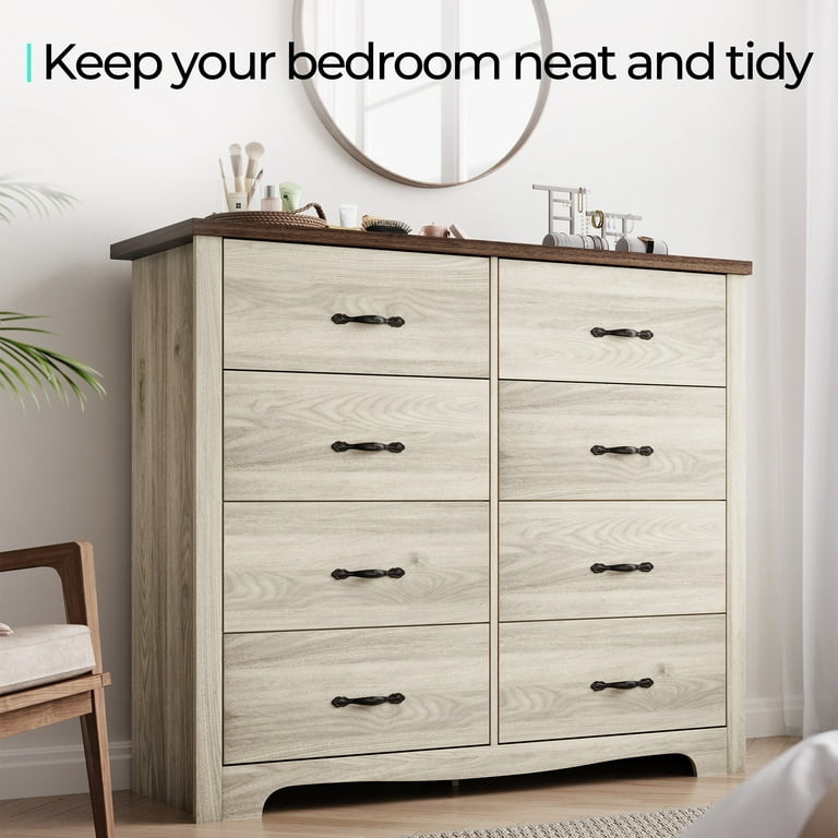 Versa 8 drawer double dresser deals