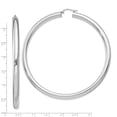 thumbnail image 5 of 925 Sterling Silver 5mm Polished Hoop Earrings, 5 of 6