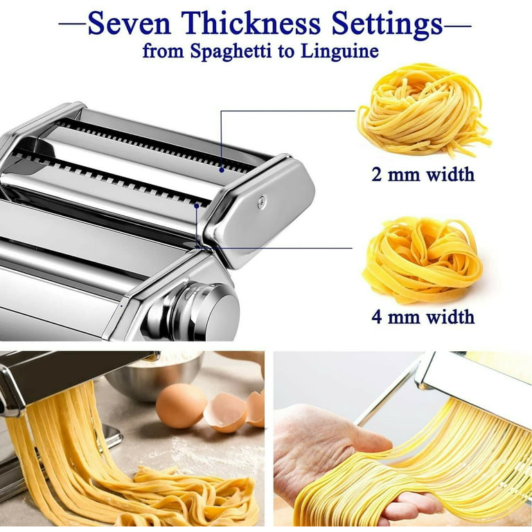 Fresh Pasta Noodle Maker Roller Machine Manual Noodle Machine