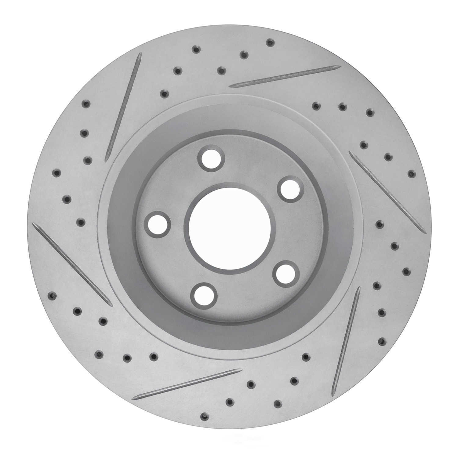 Dynamic Friction Company 830-42033R DFC Geoperformance Rotor - Drilled and Slotted