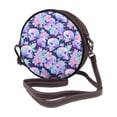 thumbnail image 2 of Lsque pinkk flower crystal Skull Pattern Shoulder Bag – Microfiber Leather Crossbody with Detachable Strap & Handle Ring, Waterproof & Durable, Elegant Everyday Carry, 2 of 5