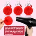 thumbnail image 2 of Lsupdaol 10 Pcs Cheer Team Gifts Faux Pom Pom Keychain Gifts Bulk with Tassel for Cheer Team Sport Accessory, 2 of 13