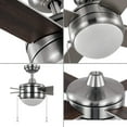 thumbnail image 5 of P250089-009-WB-Progress Lighting-McLennan II - 4 Blade Ceiling Fan with Light Kit-14.31 Inches Tall and 52 Inches Wide, 5 of 12
