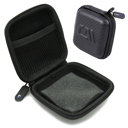 CASEMATIX Black Hard Shell Case for Beats Powerbeats Fit Wireless Earbuds