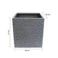 thumbnail image 3 of Jardinera cuadrada AGBOX efecto ladrillo gris, 3 of 4