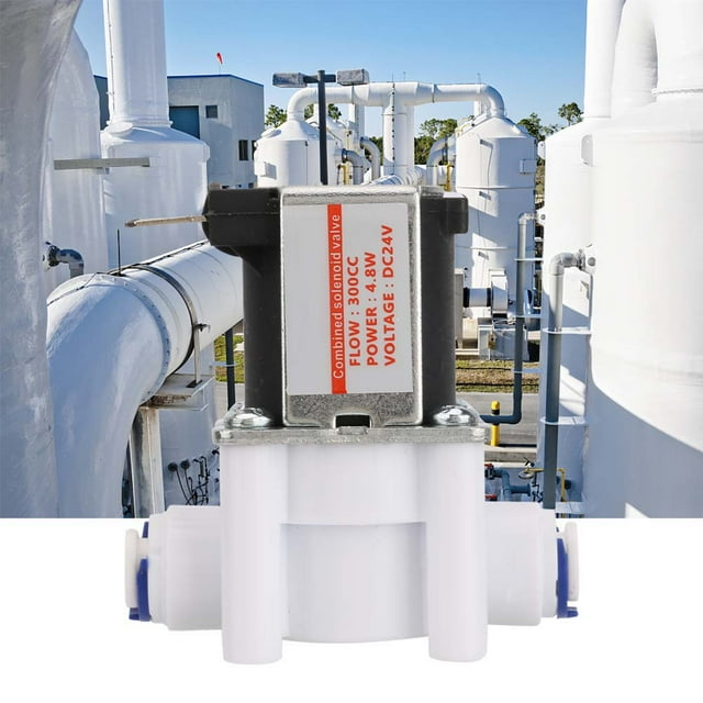 LAFGUR Normally Water Valve, Solenoid Valve, For Water Purifier Closed Type 300cc Waste Water