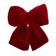 thumbnail image 1 of Gran lazo rojo trenzado con colas para decorar el árbol de Navidad y coronas navideñas, decoración para la puerta de entrada., 1 of 7