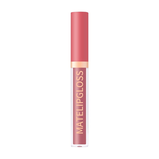 Rouges à Lèvres pour Femmes Mats Rouge à Lèvres Liquide Repulpant Maquillage Pigmenté Longue Durée Gloss Velours Imperméable Maquillage pour Filles et Femmes